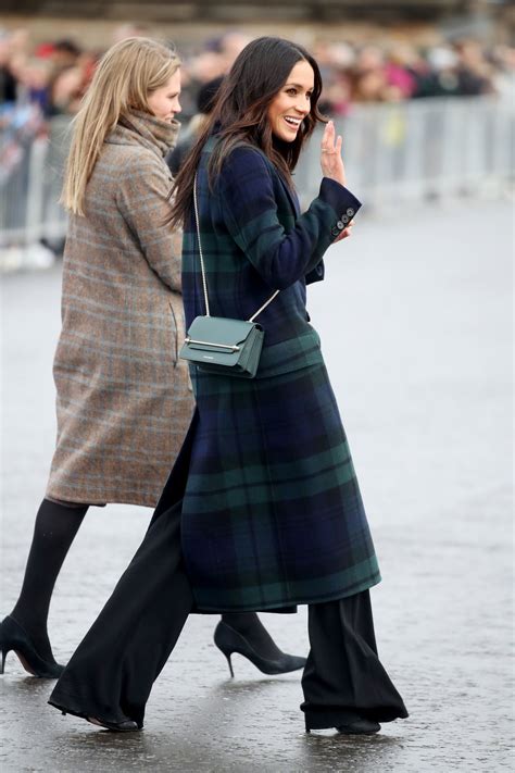 burberry tartan coat meghan markle|Meghan Markle Wore Burberry Tartan Coat in Scotland .